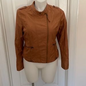 Charlotte Russe faux leather jacket